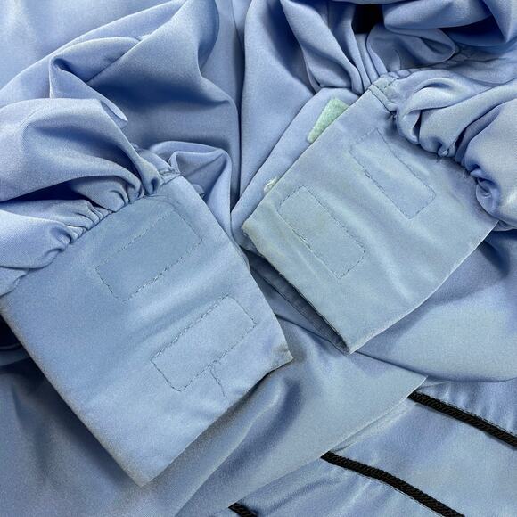 🔥VTG  Murphy Robe Made in USA Priest Clergy Pulpit Choir Blue Robe Zip Front - Picture 11 of 11